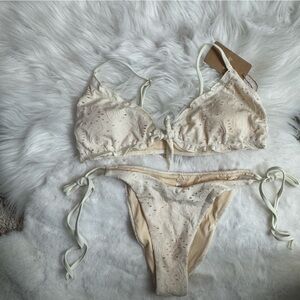 Samiol elegant Cream Bikini Set M 21